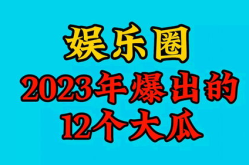 2023年娱乐吃瓜,揭秘明星幕后故事