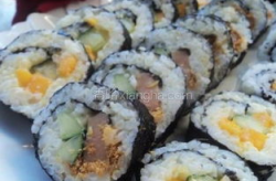 寿司的做法和材料家庭做法,简单易学，美味可口