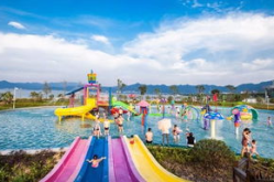 宁波东钱湖水上乐园,夏日欢乐水上天堂